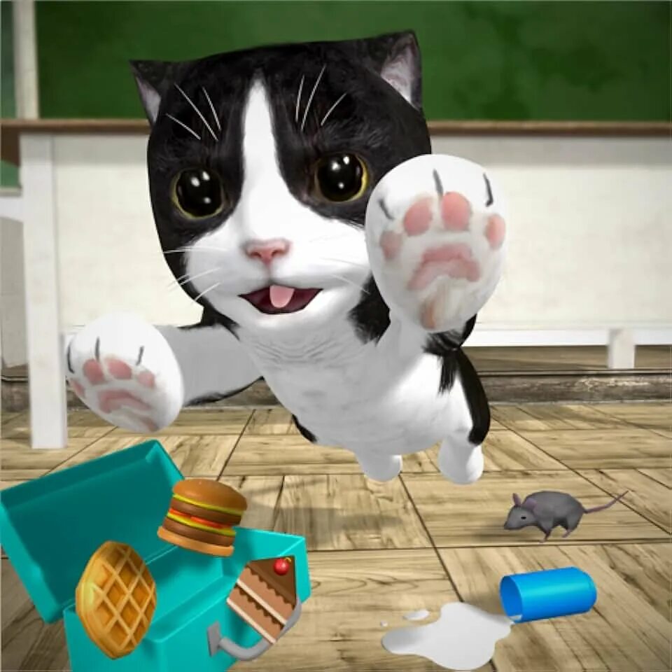 Кот гейм. Киттен кэт симулятор. симулятор кота - cat simulator. кошачьи игры. игры для кошек.