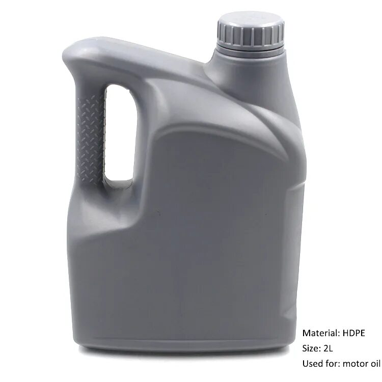 Motor oil canister and jerrycan of petrol or gas. Stock Photo by maxxyustas