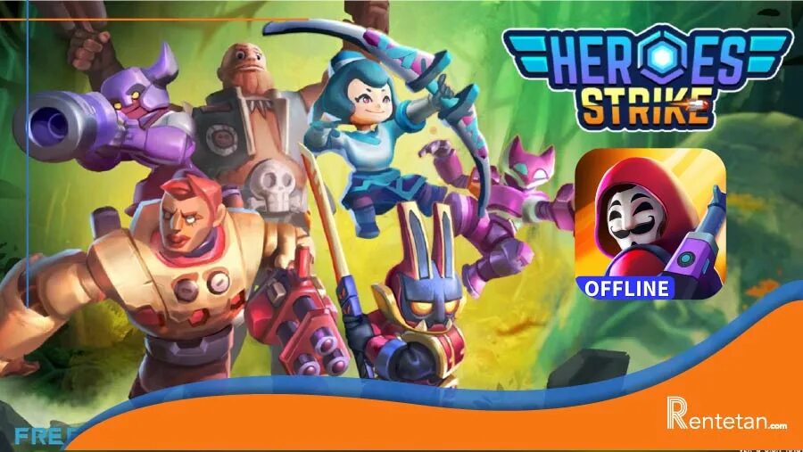 Heroes Strike offline Mod Unlimited money. Heroes strike offline