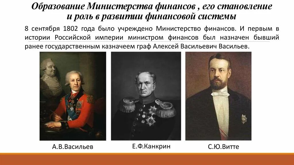 Порядок службы в российской империи. Министры финансов Российской империи при Александре 3. Министры финансов при Николае 1. Министры финансов Российской империи в период правления Николая 1.