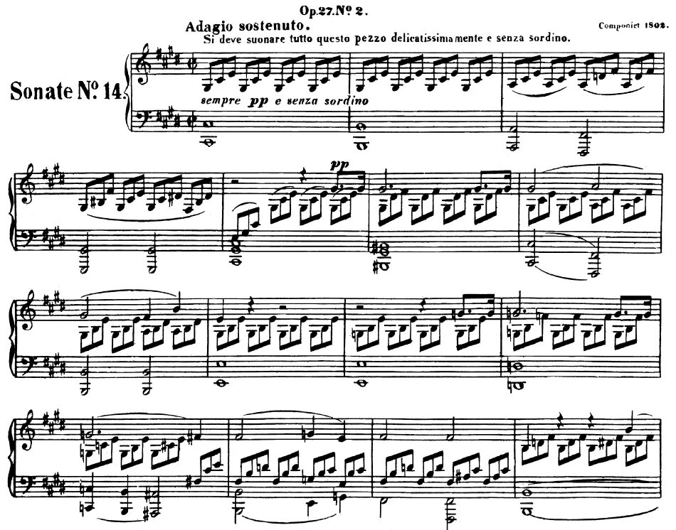 Лунная соната бетховена слушать полностью. Лунная Соната 3 часть. Соната для фортепиано 14. Бетховен Соната 14 2 часть. Соната 14 Бетховен.