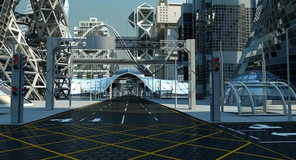 Сделать город будущего. Город будущего в 3d max. фьючер сити. future city 3d. инфраструктура будущего.