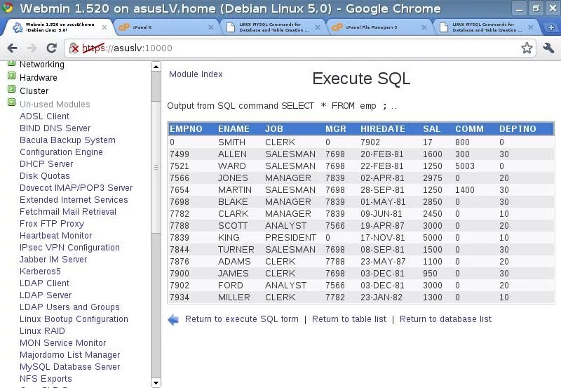 Примеры баз данных mysql. Бд mysql.