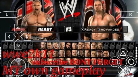 Smackdown raw psp