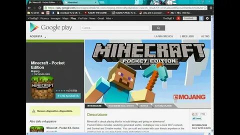 Майнкрафт через google play