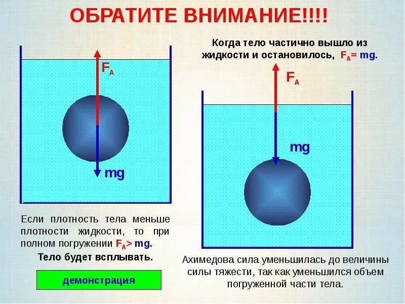 Сила Архимеда рисунок точка приложения направление. Сила Архимеда. Сила Архимеда направление. С ила АРХИМЕДАЕ. Почему шарик уменьшается