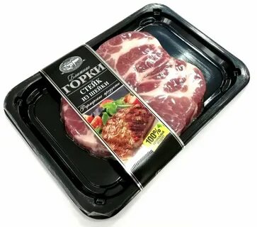 Упаковка свежее мясо