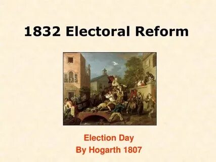 Реформа 1832 г в англии