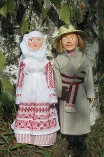 Кукла в белорусском национальном костюме