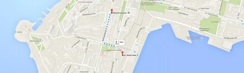 Гостиницы владивостока на карте