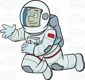 Картинка космонавта для детей цветная