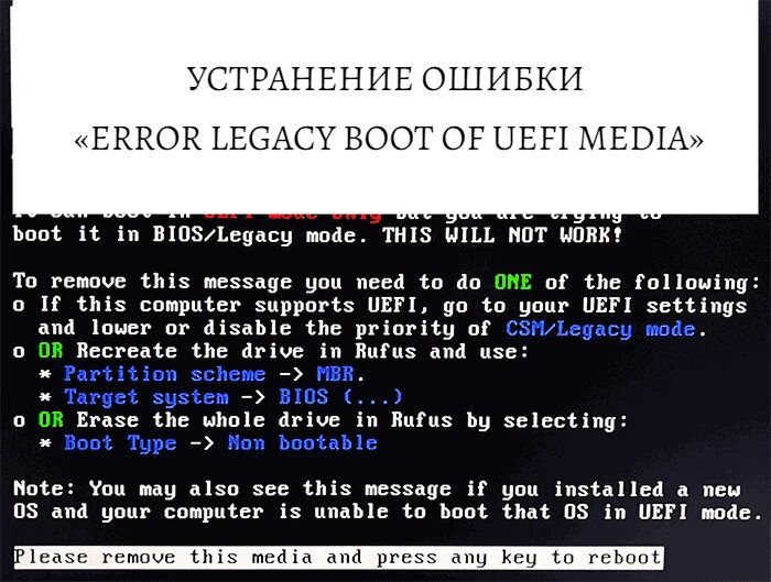 Mbr boot error. Error bios legacy boot of. ошибка error: bios / legacy boot of uefi-only media. ошибка еррор. bios legacy boot of uefi only media.