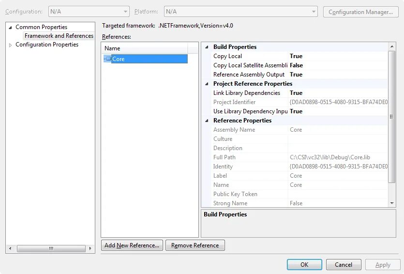 Copy properties