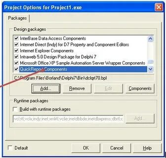 Runtime package