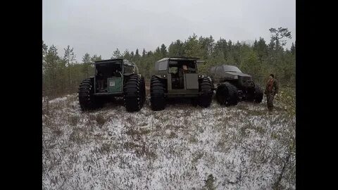 Бесплатные видео на севере вездеходы