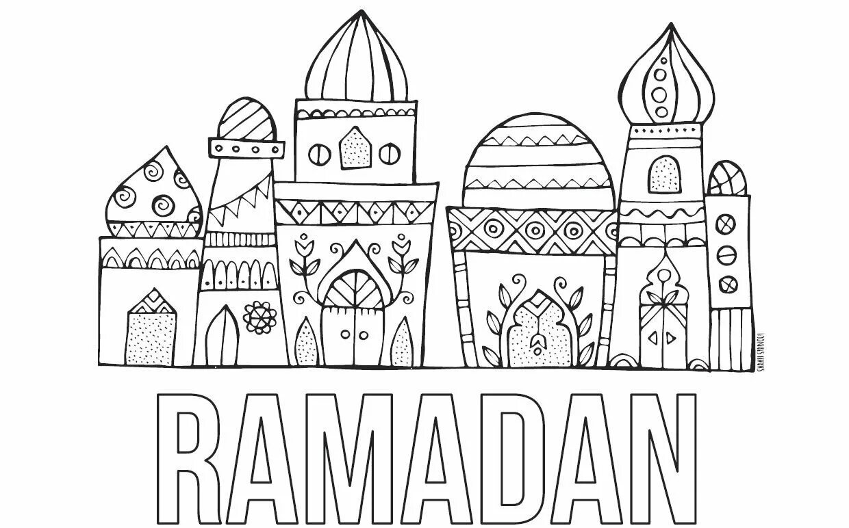 Раскраска рамадан для детей. Исламские раскраска на Рамадан для детей. Мечеть раскраска. Мусульманские раскраски для детей.