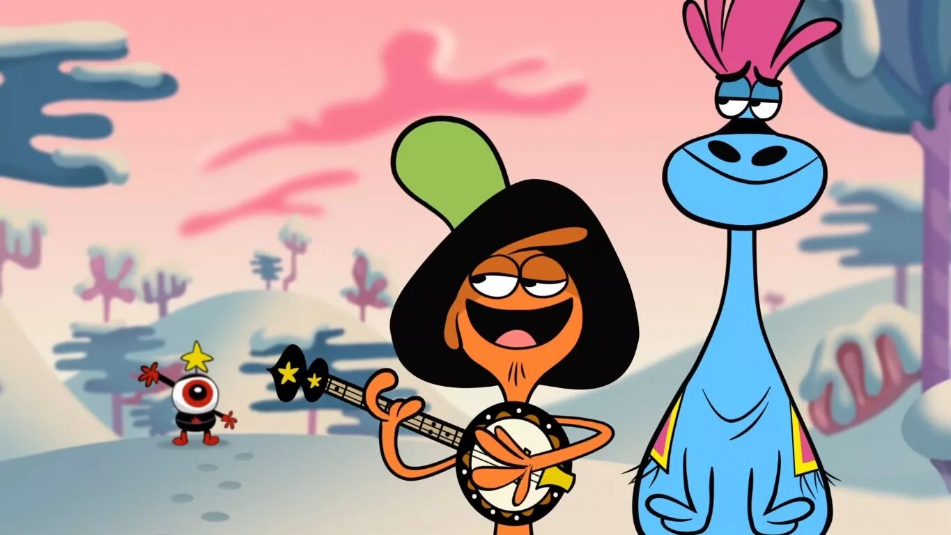 Тут и там ребенок. Вондер и Сильвия. Wander over Yonder Сильвия Скриншоты. Вандер с приветом по планетам. Wander over Yonder Уэстли.