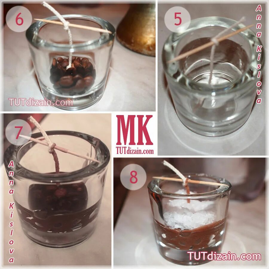 Форма для свечей своими руками. Плавка воска для свечей. Как переплавить свечку. Водяная баня для растопки свечи. Растопленный воск свечи.