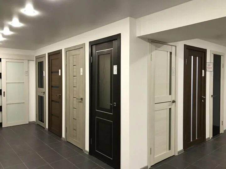 Межкомнатные двери выставочные