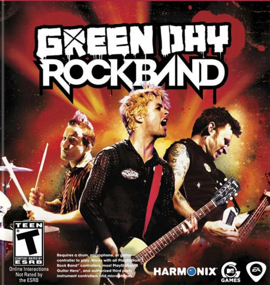 Rock Band ps3. Green Day Band. Green Day: Rock Band. Green Day: Rock Band (видеоигра, 2010).