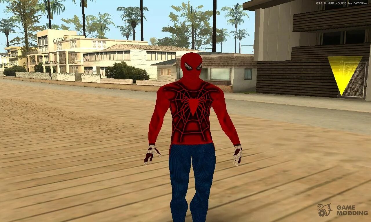 Моды на гта на людей. GTA San Andreas Spiderman. GTA sa Spiderman Skin. GTA San Andreas Mod Spider man. Человек паук ГТА Сан андреас.