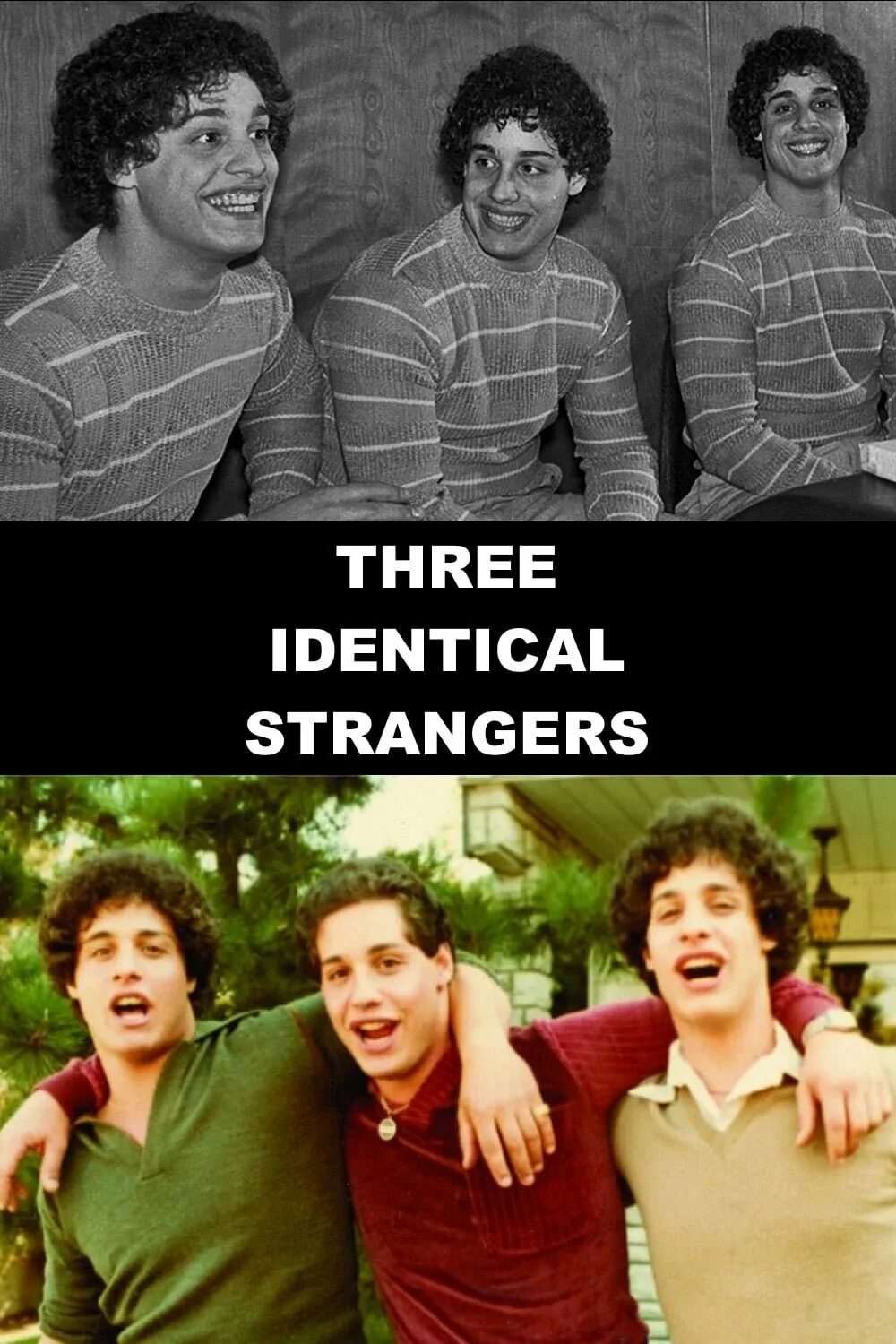 Три одинаковых незнакомца (2018). Three identical strangers. Три одинаковых.