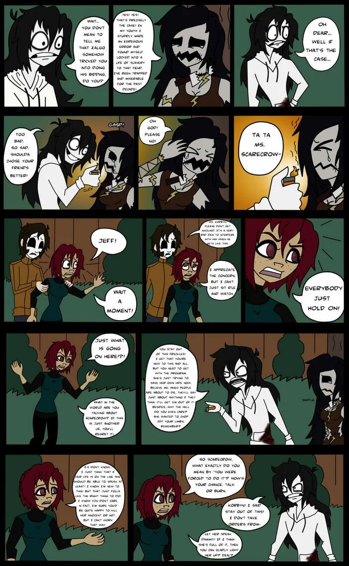 Creepypasta comics
