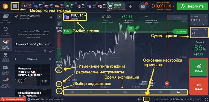 Как настроить binary