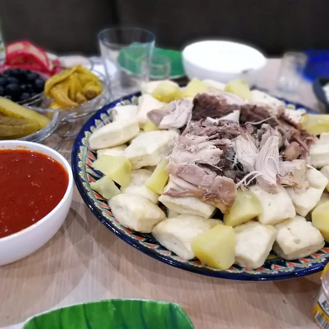 Чабанские хинкали