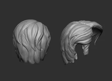 Hair 3d model