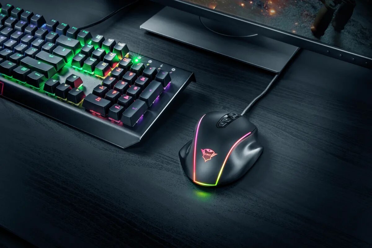 Игры компьютерная мышь. Мышь trust gxt 165 celox. trust gxt 165 celox (23092). gxt 165 celox rgb  23092. игровая клавиатура с мышкой.