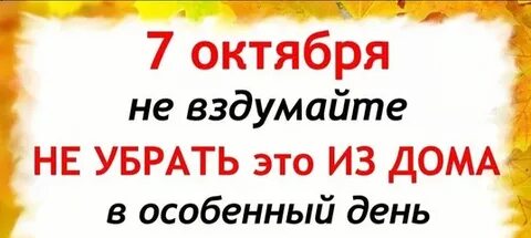7 октября это какой