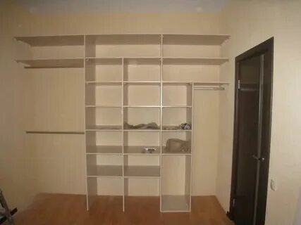 Встроенная полки в шкаф
