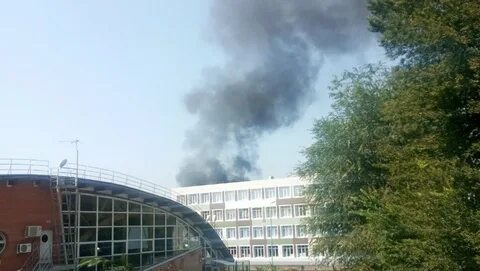 Пожар в орджоникидзе