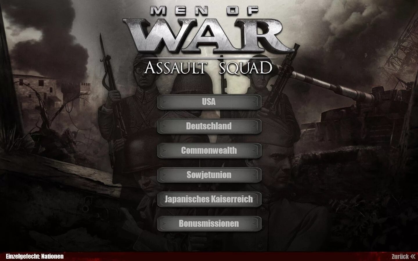 Танк тигр в тылу врага штурм 2. Men of war assault squad солдаты devgru. В тылу врага штурм 2 игровое меню. Squad как установить моды. En of war: assault squad 2.