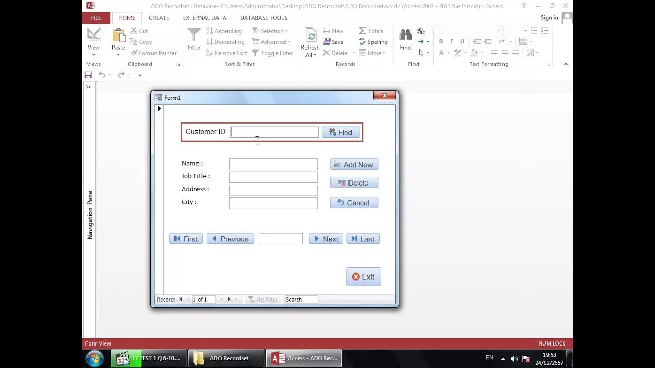 Access load. Recordset. access recordset примеры. ado recordset схема. access recordset addnew.