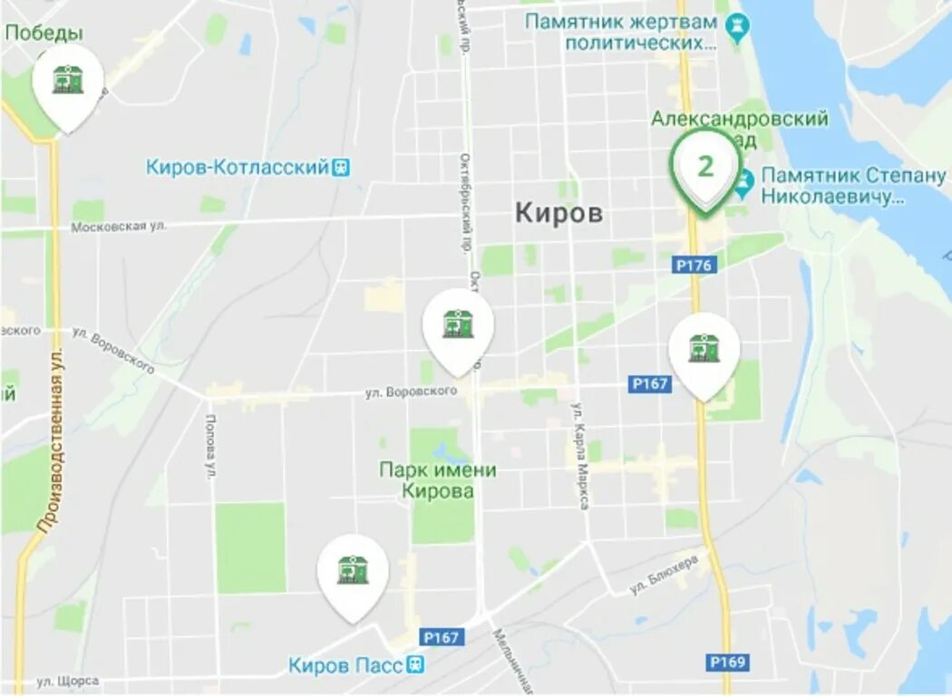 Киров на карте. Парк Победы Киров на карте. Карта Кирова парк Победы. Карта кировского магазина