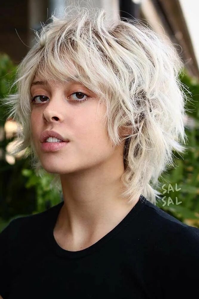 Прическа shag. Прическа shag