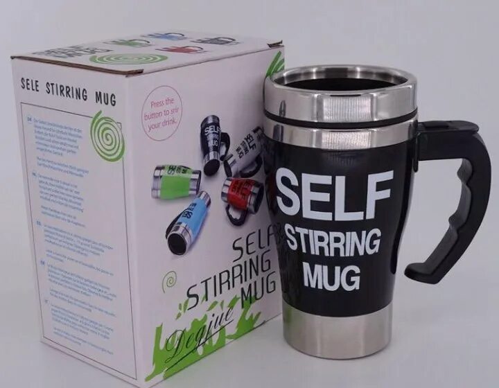 Миксер для кружки в виде подвесного мотора. SV-034 Кружка self Stirring Mug. Кружка-мешалка self Stirring Mug. Термокружка self Stirring Mug. Кружка миксер батарейках.