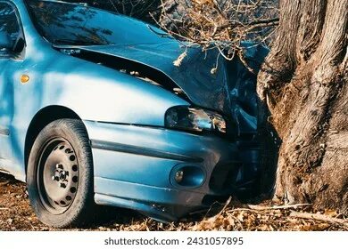 Crash against