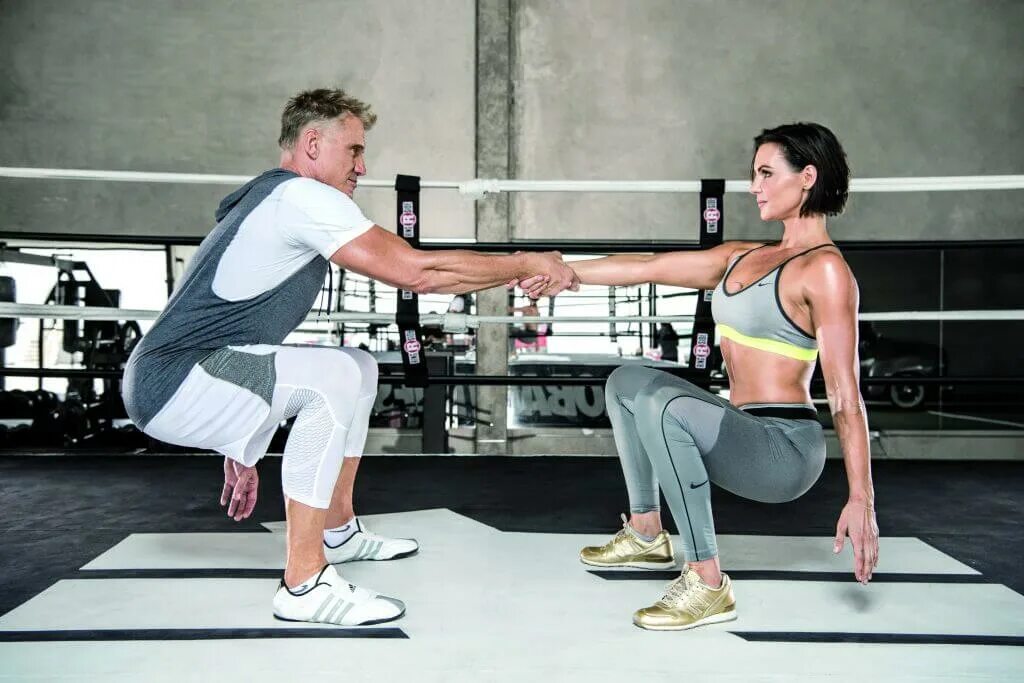 Вторая тренировка. Упражнения с противодействием партнера. Приседания в парах. Тренировка с напарником. Тренировки с партнером.