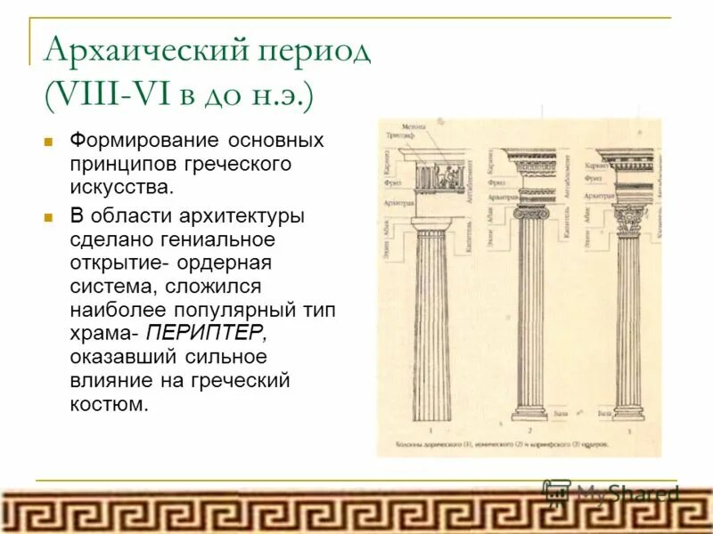 Период архаики в древней греции. Греция период архаики. Архаический период ( vii – vi вв. Периоды развития древнегреческой мифологии. Достижения культуры архаической греции.