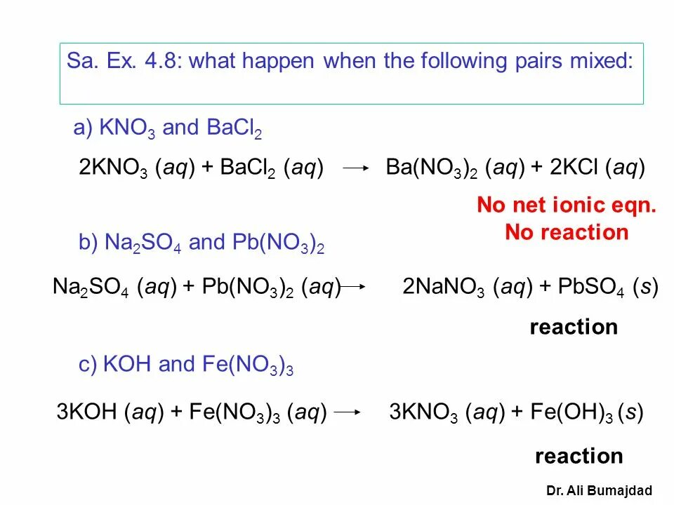 Na2so4 ионное уравнение. Bacl2. Реакция na2so4+bacl2. Kno3 реакция. No3 название.