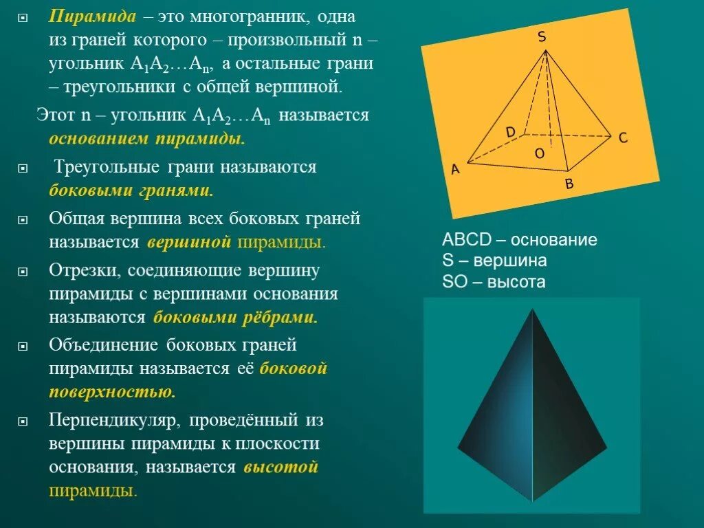 Пирамиды является. Пирамида геометрия. Виды пирамид в геометрии. Пирамида математика. Треугольная пирамида название.