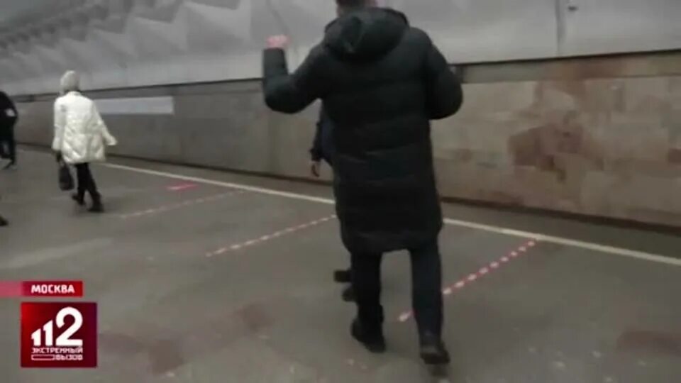 Нападение хулиганов. Нападение на полицию в Московском метро.