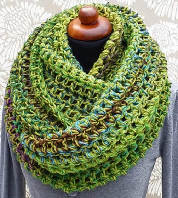ажурный снуд кьяра. шарф снуд крючком. шарф снуд крючком. шарф-снуд. вязка снуда крючком.