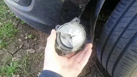Противотуманка замена гранта