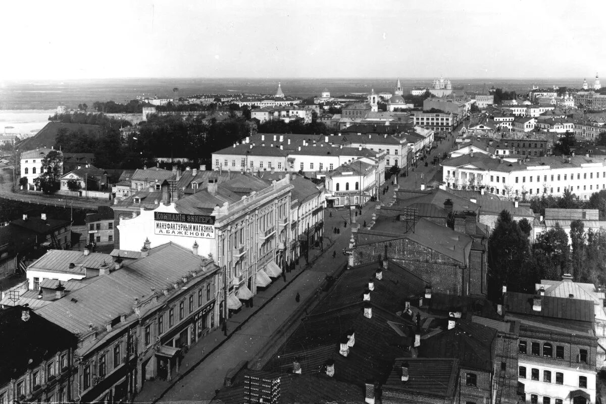 Сайт старый нижний. Старый Нижний Новгород 19 век. Покровская улица Нижний Новгород 19 век. Город Горький 19 век. Покровская улица Нижний Новгород 18 век.