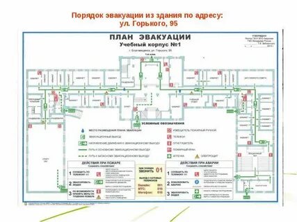 Норматив эвакуации школы