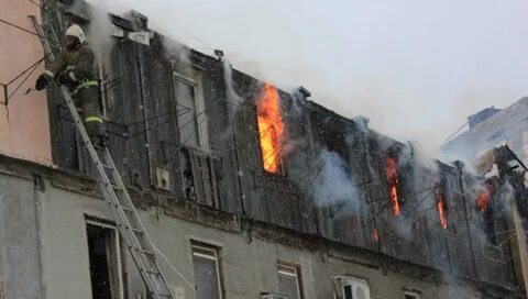 Пожар в судаке